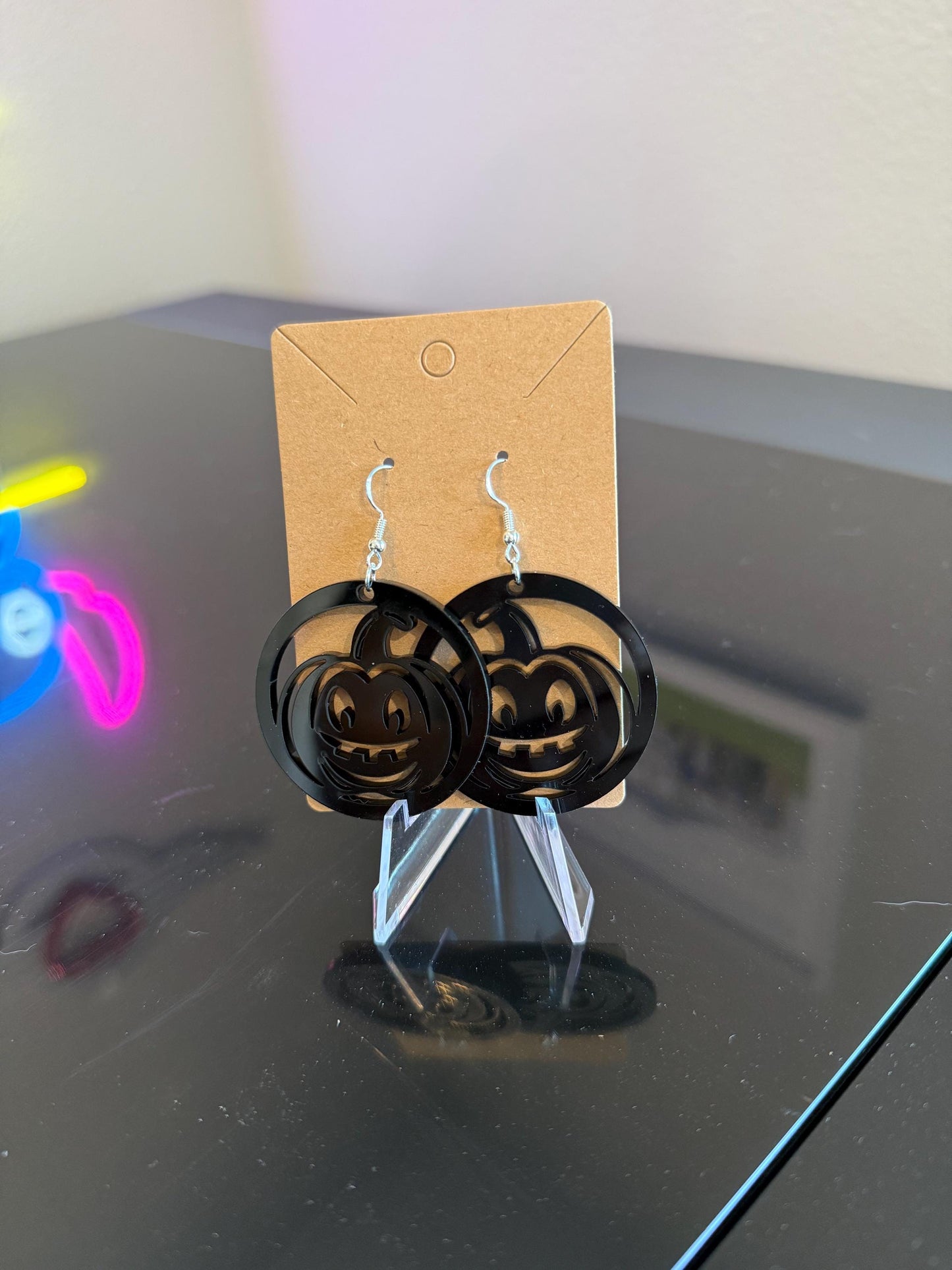 Holiday Halloween Pumpkin Earrings